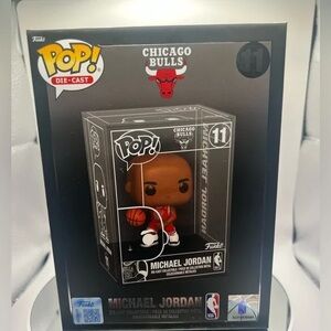 Funko Pop! Michael Jordan Die-Cast Figure - Red and Black